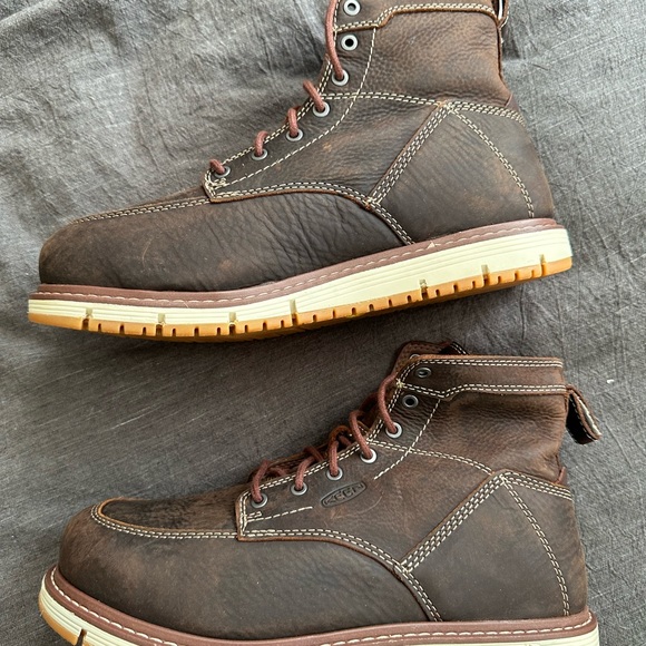 NEW 10 KEEN Utility Women's San Jose 6” Alloy Toe Wedge Work Boots - Picture 8 of 11